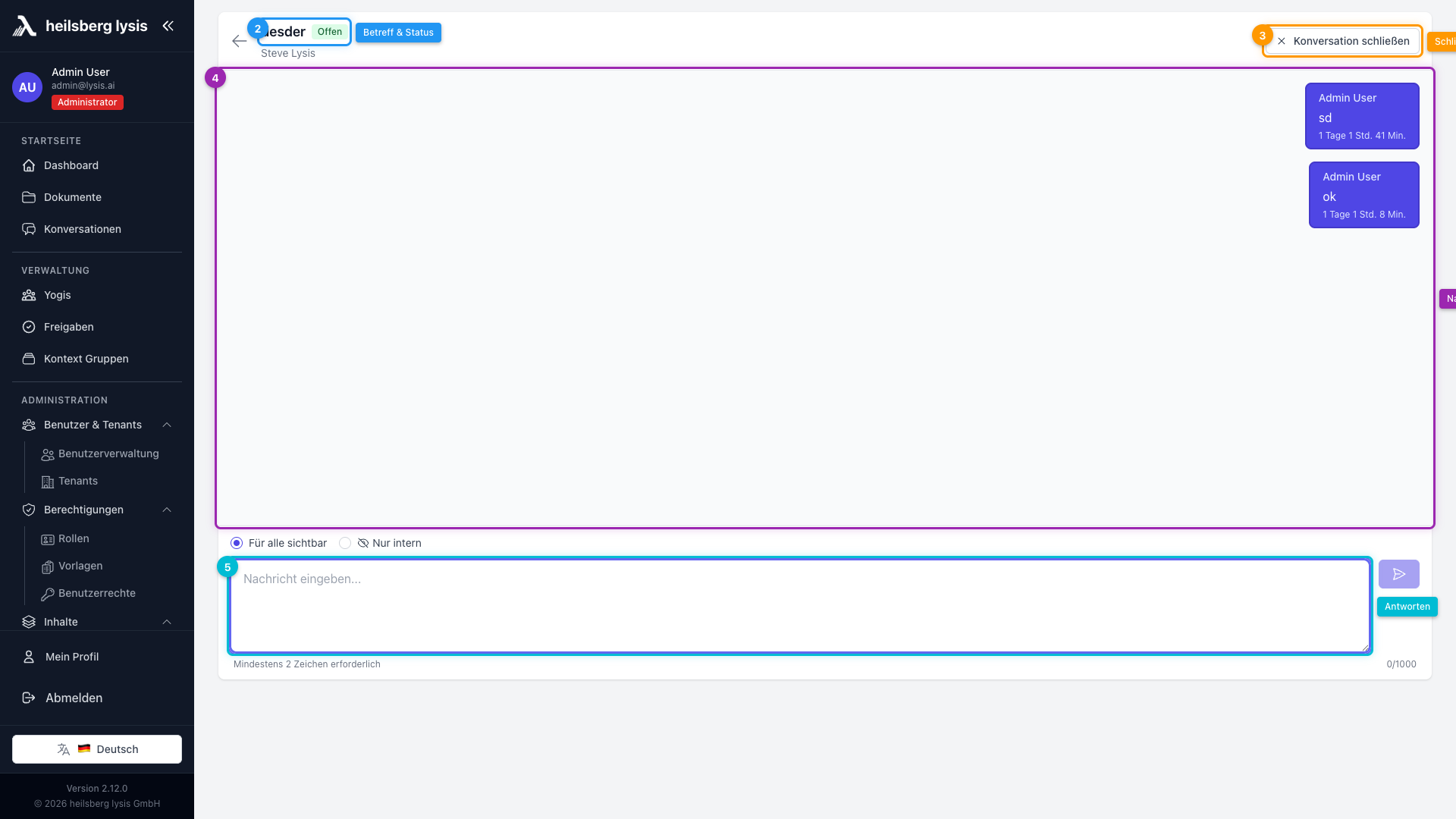 Conversation Details