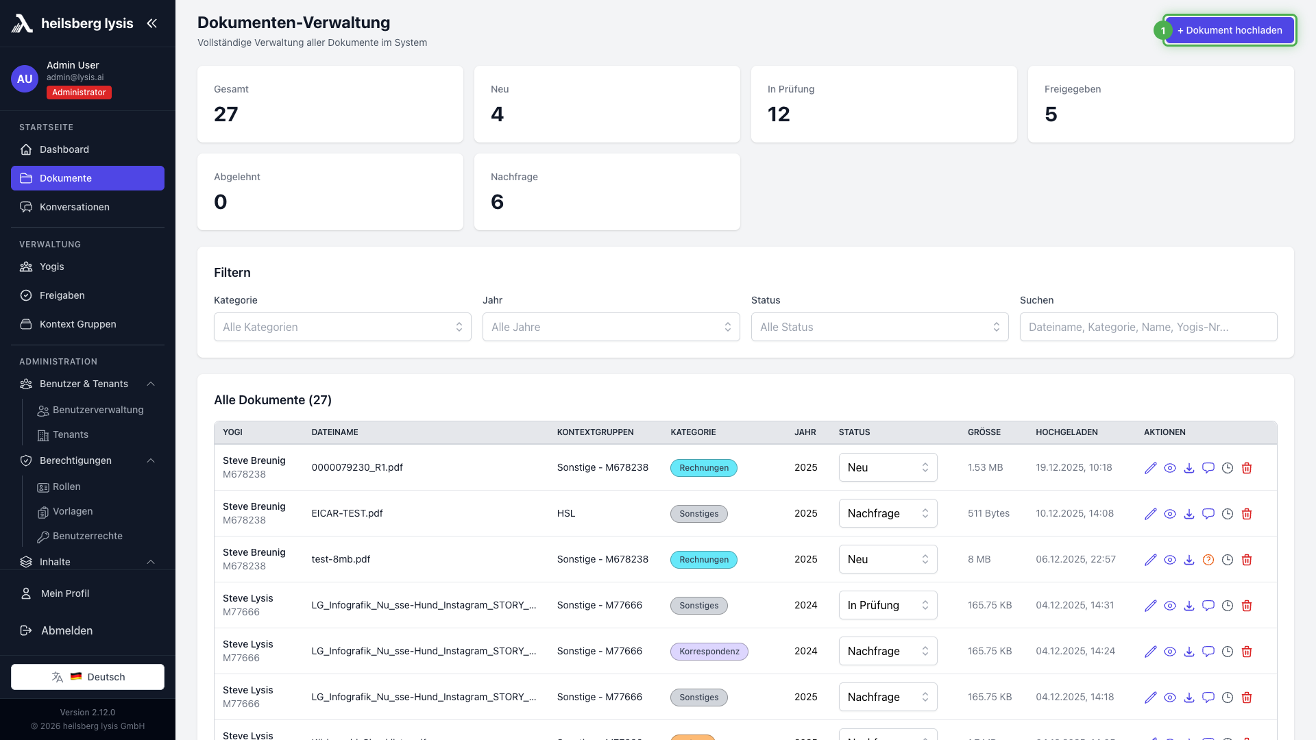 Upload Workflow